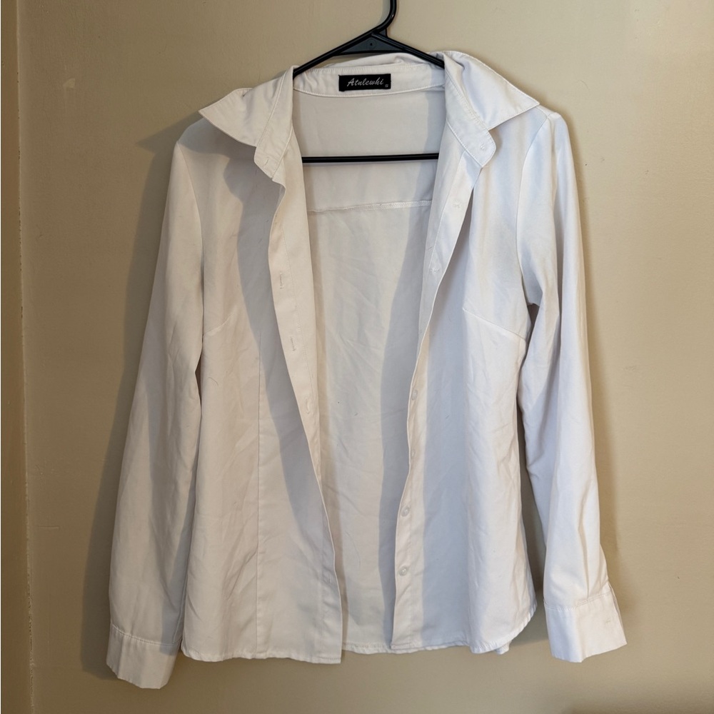 Marshalls White Long Sleeve Top